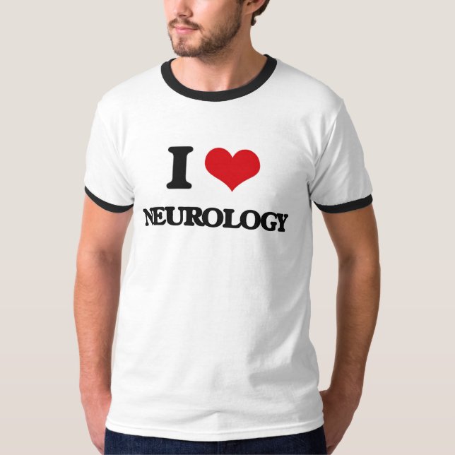 T-shirt J'aime la neurologie (Devant)