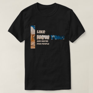 T-shirt J'aime la nouvelle année et peut-être