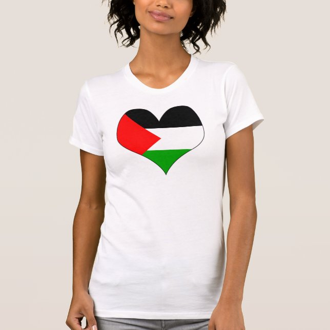 T-shirt J'aime la Palestine (Devant)
