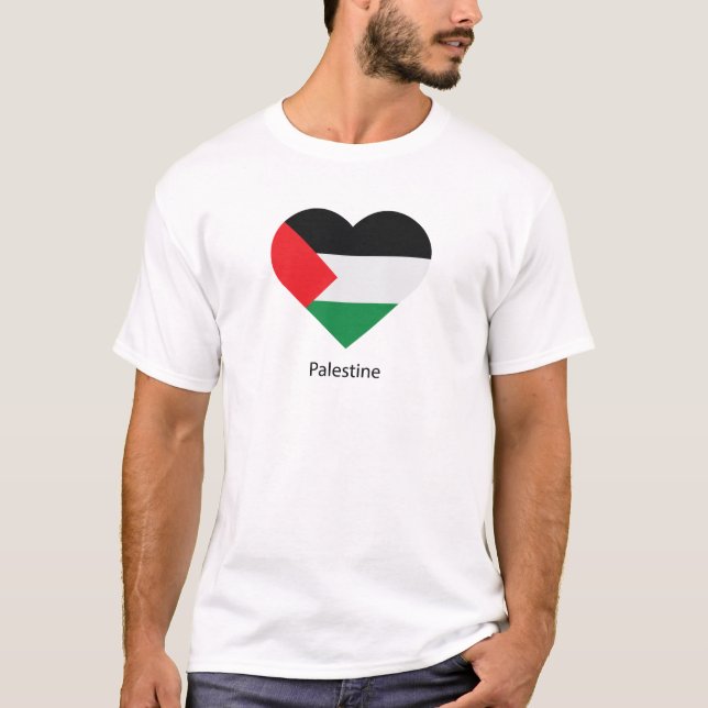 T-shirt J'aime la Palestine (Devant)