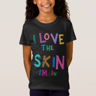 T-Shirt J'Aime La Peau Je Suis En Forte Femme Noire Africa