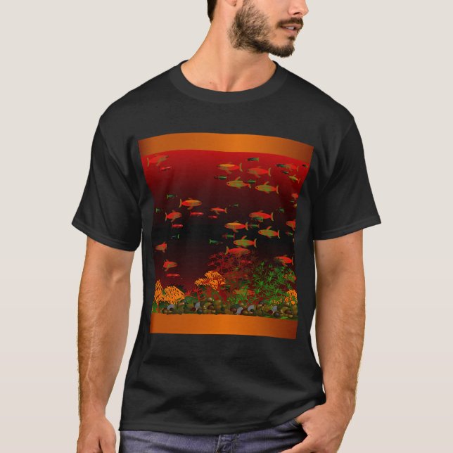 T-shirt J'aime la pêche (Devant)