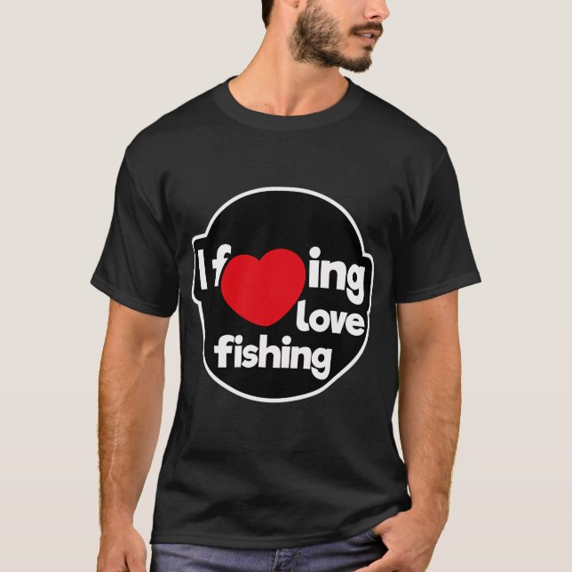 T-shirt J'aime la pêche (Devant)