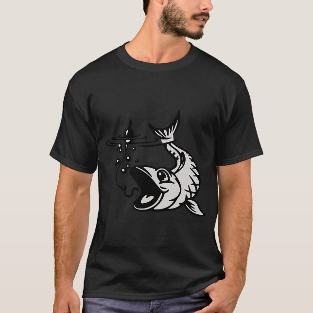 T-shirt J'aime la pêche (Devant)