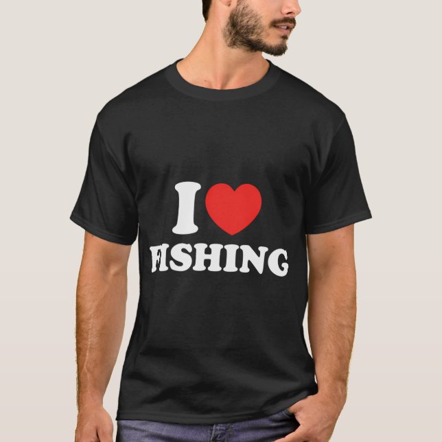 T-shirt J'aime la pêche (Devant)