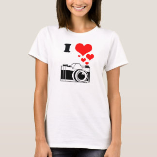 T-SHIRT J'AIME LA PHOTOGRAPHIE