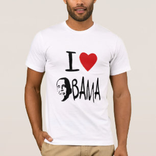 T-shirt J'aime la pièce en t de l'encolure ras du cou des