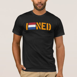 T-shirt J'aime la pièce en t de NEDERLANDS
