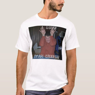 T-shirt J'aime la pièce en t de Ryan Creech