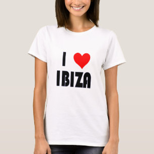 T-shirt J'aime la pièce en t d'Ibiza