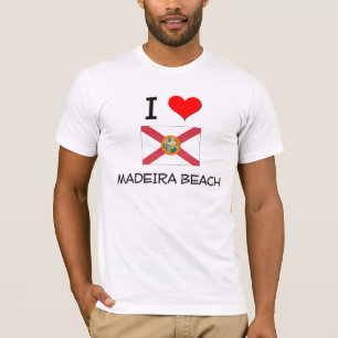 T-shirt J'aime la PLAGE la Floride de la MADÈRE