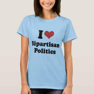 T-shirt J'AIME LA POLITIQUE BIPARTISANE - .png