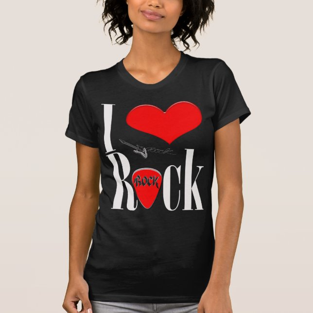 T-shirt J'aime la roche (Devant)