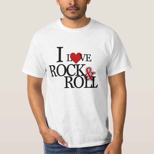 T-shirt J'aime la roche et roule (Devant)