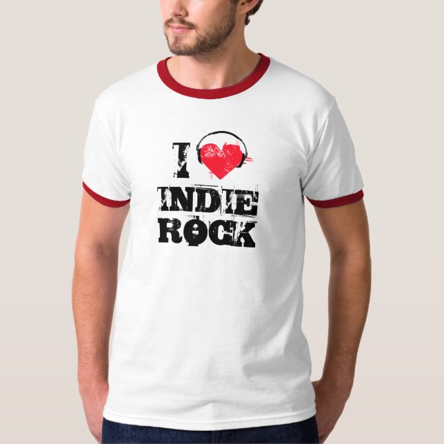 T-shirt J'aime la roche indépendante (Devant)