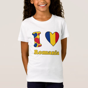 T-Shirt J'aime la Roumanie