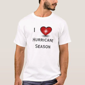 T-shirt J'aime la saison d'ouragan