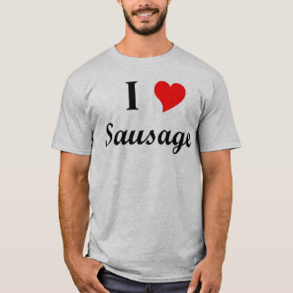 T-shirt J'aime la saucisse