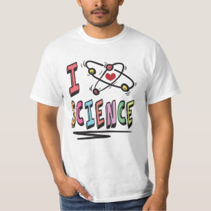 T-shirt J'aime la science