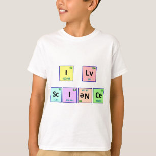 T-shirt J'aime la Science