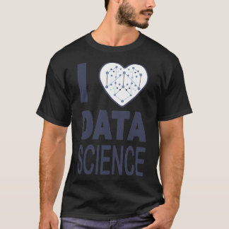 T-shirt J'aime la science des données 2