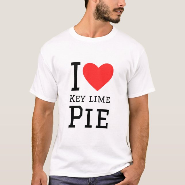 T-shirt J'aime la tarte à la citron (Devant)