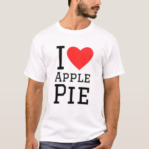 T-shirt J'aime la tarte aux pommes
