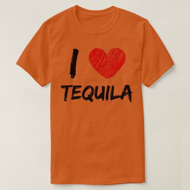 T-shirt J'Aime La Tequila (Design devant)