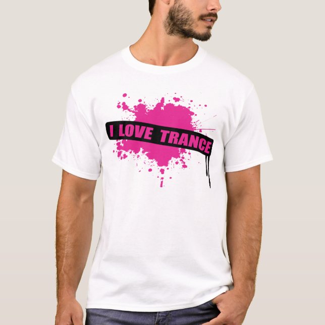 T-shirt J'aime la transe (Devant)