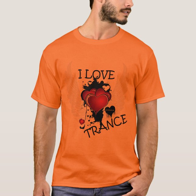 T-shirt J'aime la transe 001 (Devant)