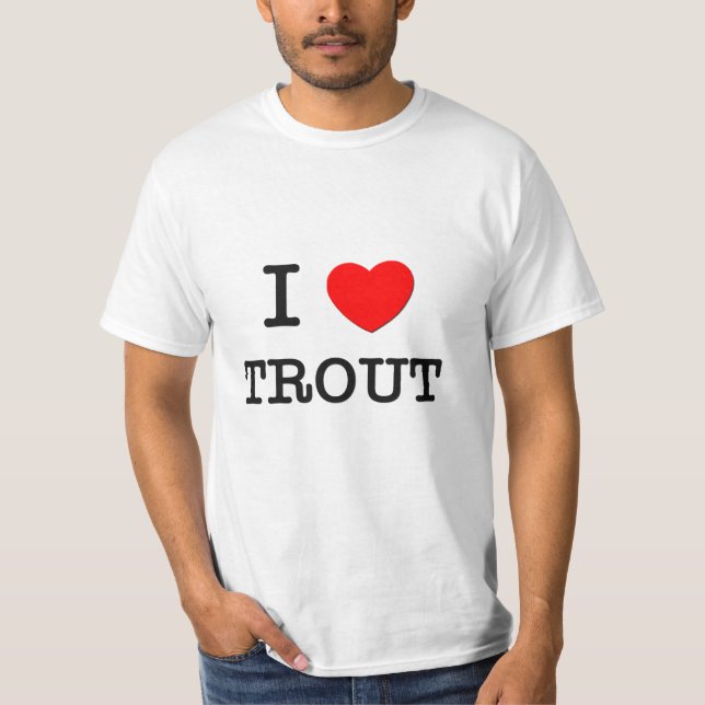 T-shirt J'aime la TRUITE (Devant)