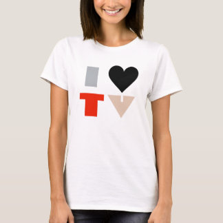 T-SHIRT J'AIME LA TV