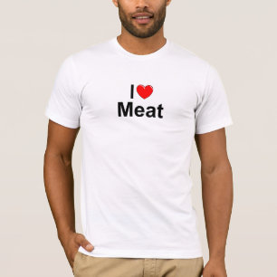 T-shirt J'aime la viande (de coeur)