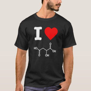 T-shirt J'Aime L'Acide Malique Exfoliate Chimie De Soins D