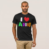 T-shirt J'aime l'Adobo (Devant entier)