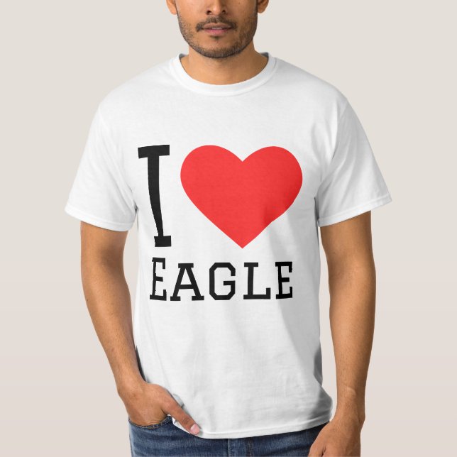 T-shirt J'aime l'aigle (Devant)