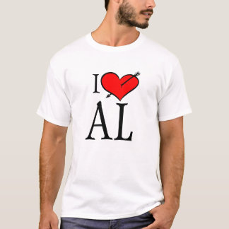 T-shirt J'aime l'Alabama