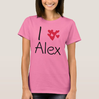 T-shirt J'aime l'alex