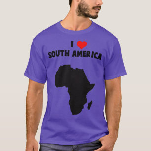 T-shirt J'aime l'Amérique du Sud