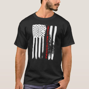 T-shirt J'Aime L'Amérique Je Déteste Vraiment Les Gens Au