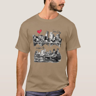 T-shirt J'aime l'ami de City win