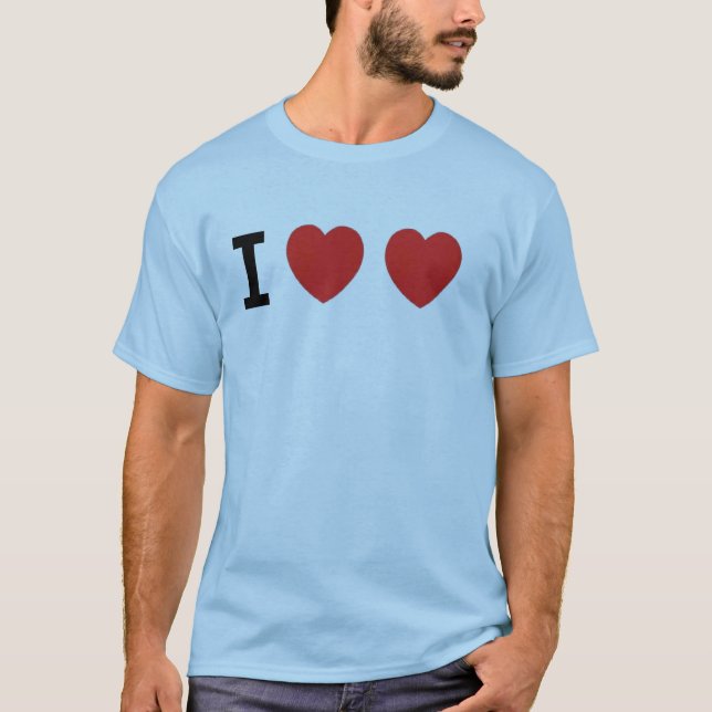 T-shirt J'aime l'amour (Devant)