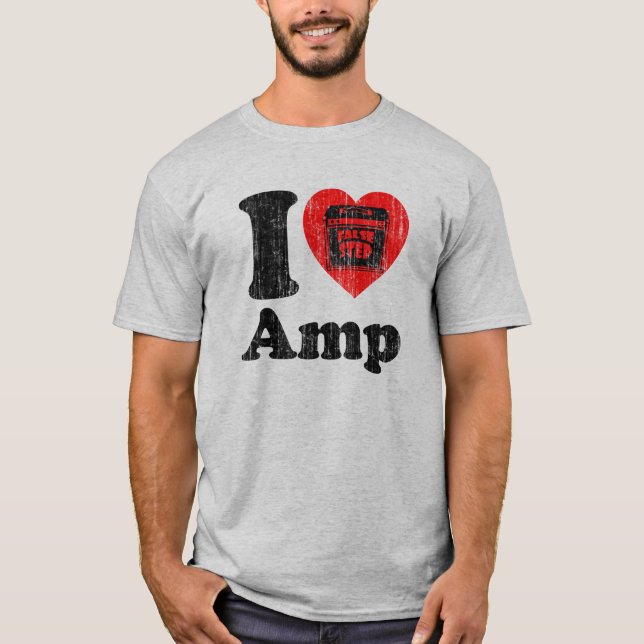 T-shirt J'aime l'ampère (Devant)