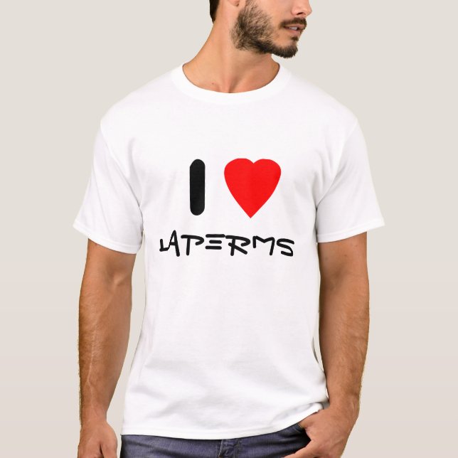 T-shirt J'aime LaPerms (Devant)