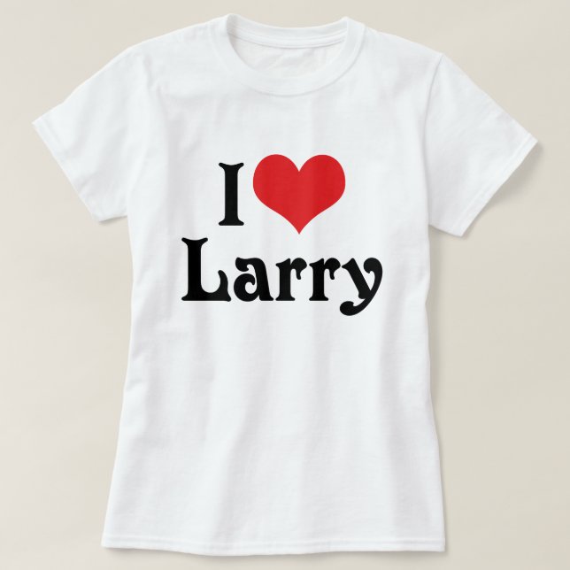 T-shirt J'aime Larry (Design devant)