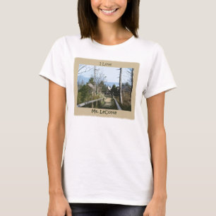 T-shirt J'aime l'art de photo de Mt LeConte