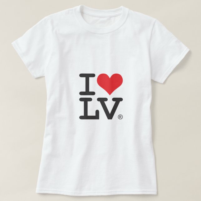 T-shirt J'aime Las Vegas (Design devant)