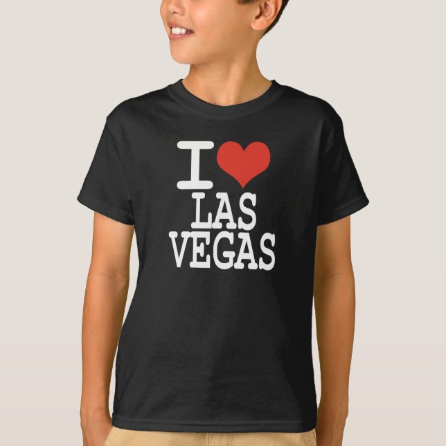 T-shirt J'aime Las Vegas (Devant)