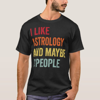 T-shirt J'Aime L'Astrologie Peut-Être 3 Personnes