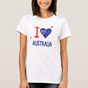 T-shirt J'AIME L'AUSTRALIE l'Australie jour le 26 janvier